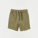 Giggles Striped Shorts with Pockets and Drawstring Closure-Shorts-thumbnailMobile-0