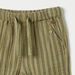 Giggles Striped Shorts with Pockets and Drawstring Closure-Shorts-thumbnail-1