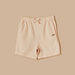 Giggles Solid Shorts with Drawstring Closure and Pockets-Shorts-thumbnailMobile-0