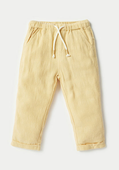 Giggles Textured Shirt and Pants Set-Clothes Sets-image-4