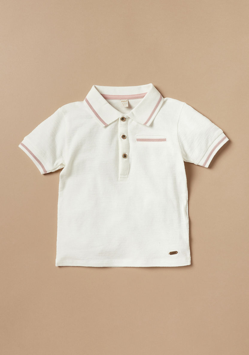 Giggles Polo T-shirt and Shorts Set-Clothes Sets-image-1
