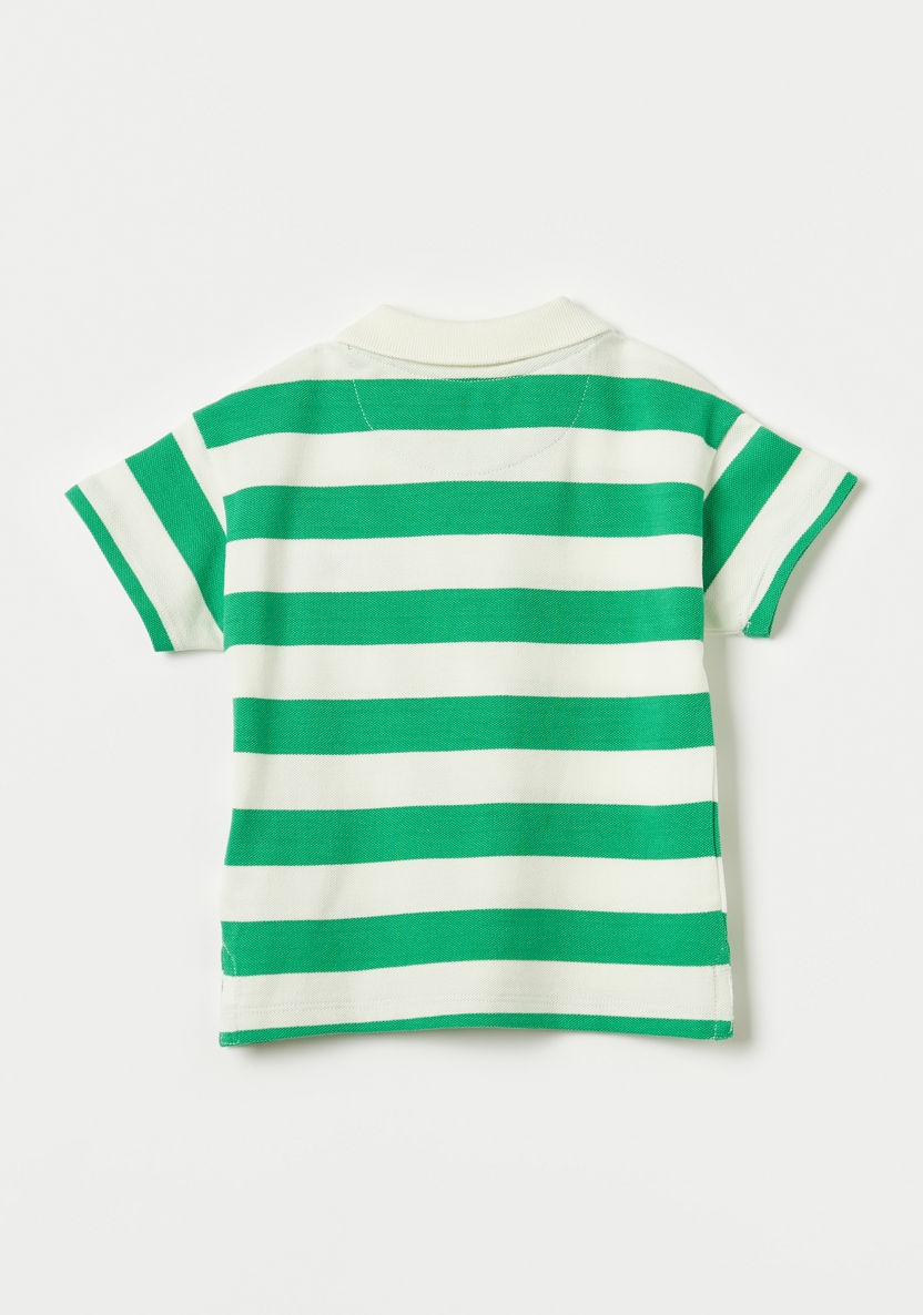 Lee Cooper Striped Polo T-shirt-T Shirts-image-3