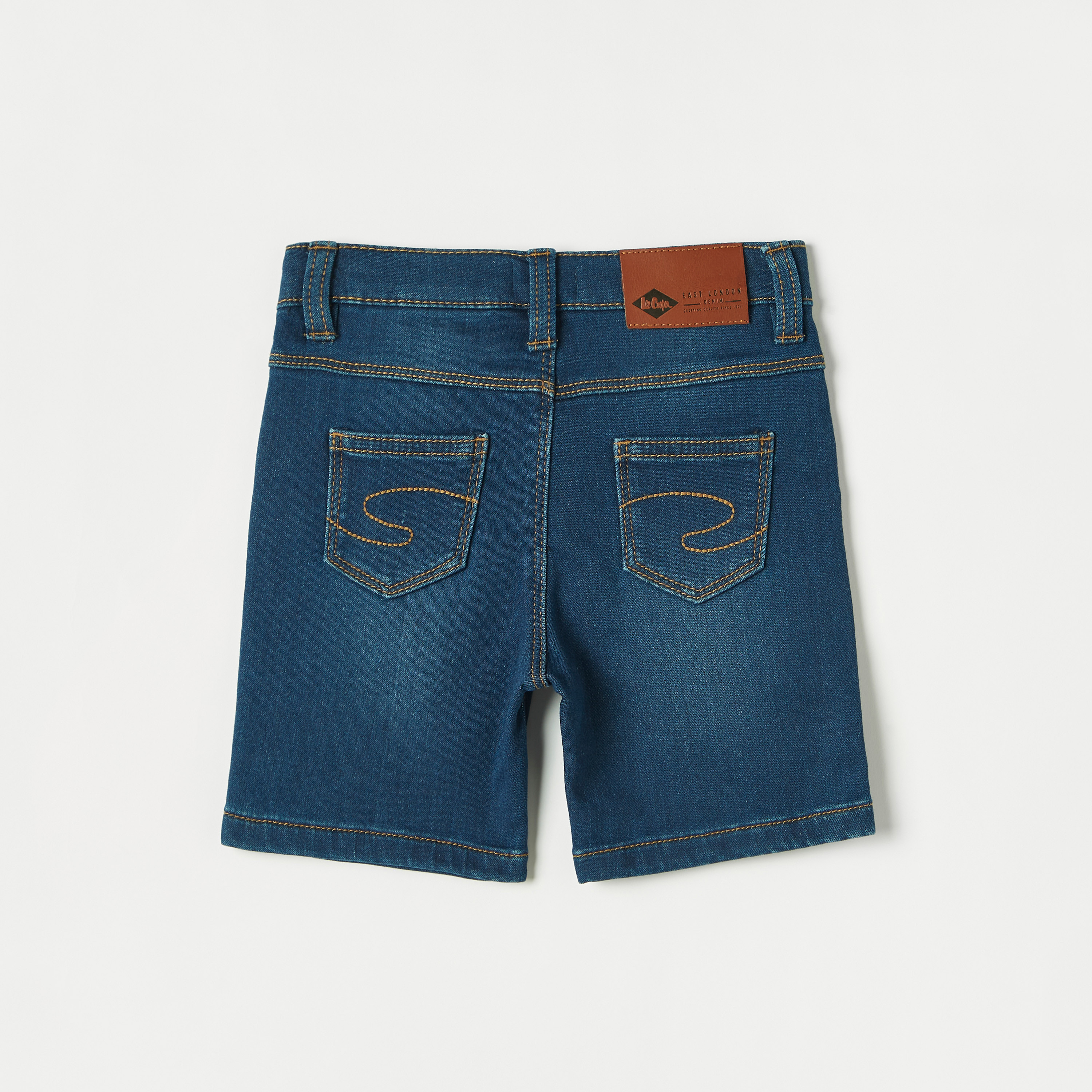 Buy Lee Cooper Denim Shorts with Pocket Detail and Belt Loops | Splash KSA