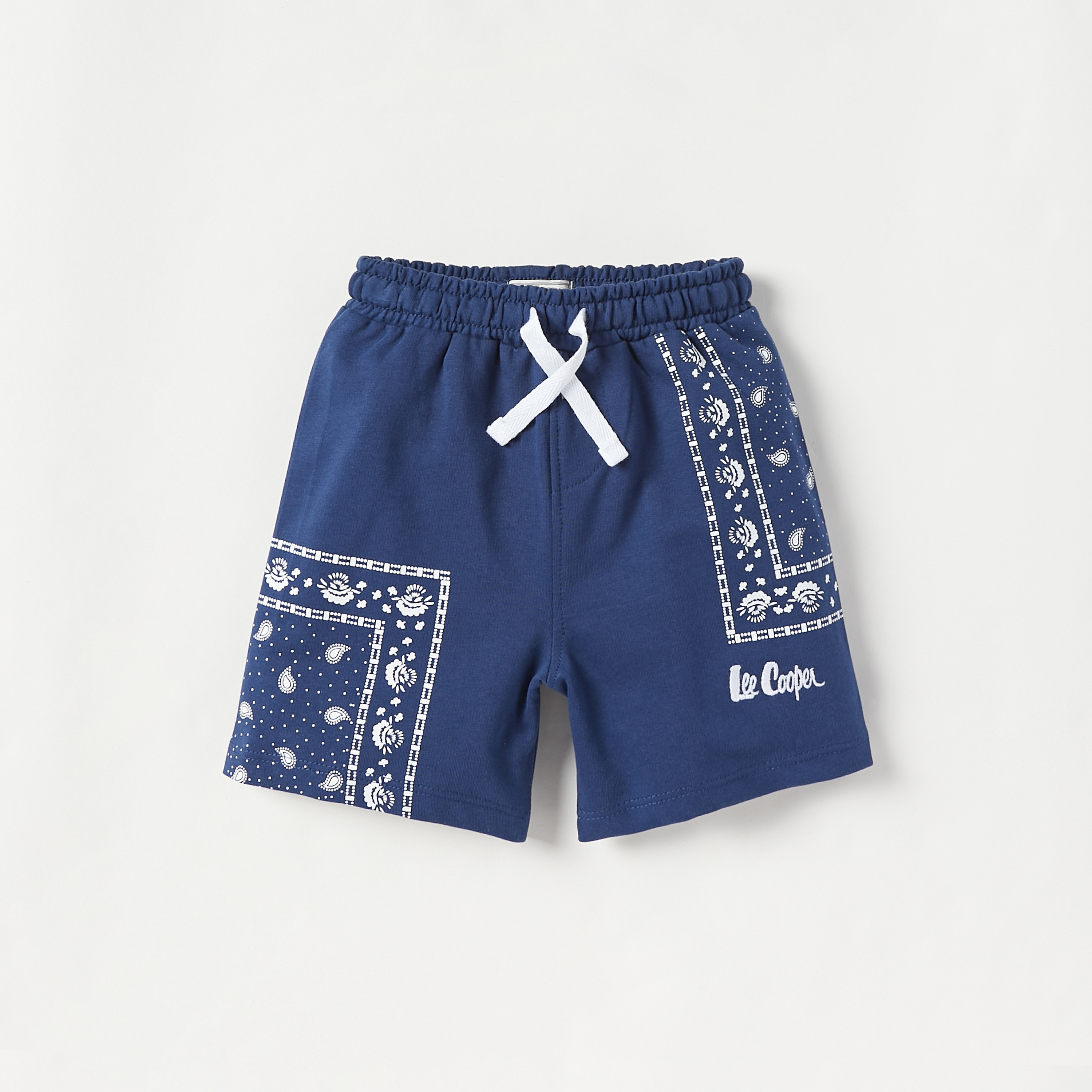 Lee Cooper Printed T-shirt and Shorts Set-baby-boys-clothing-setsandcoords-image-3