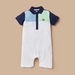 Lee Cooper Colorblock Romper with Short Sleeves-Rompers%2C Dungarees and Jumpsuits-thumbnailMobile-0