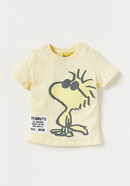 Snoopy Dog Print T-shirt - Set of 2-T Shirts-image-1