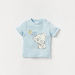 Carte Blanche Bear Print T-shirt and Shorts Set-Clothes Sets-thumbnail-1
