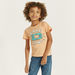 Juniors Printed T-shirt with Short Sleeves and Crew Neck - Set of 2-T Shirts-thumbnailMobile-1