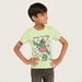 Juniors Printed T-shirt with Short Sleeves - Set of 2-T Shirts-thumbnailMobile-1