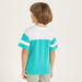 Juniors Printed T-shirt with Short Striped Sleeves and Crew Neck-T Shirts-thumbnailMobile-3
