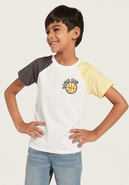 Juniors Assorted T-shirt with Short Sleeves - Set of 2-T Shirts-image-1