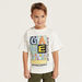 Juniors Gaming Print T-shirt with Short Sleeves-T Shirts-thumbnail-2