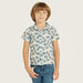 Juniors All-Over Tropical Print Shirt with Pocket-Shirts-thumbnailMobile-0