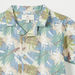 Juniors All-Over Print Shirt with Notch Collar and Short Sleeves-Shirts-thumbnail-1