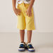 Juniors Solid Shorts with Side Panels-Shorts-thumbnailMobile-1