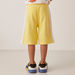 Juniors Solid Shorts with Side Panels-Shorts-thumbnail-2