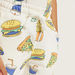 Juniors Fast Food Print Shorts with Drawstring Closure-Shorts-thumbnail-2