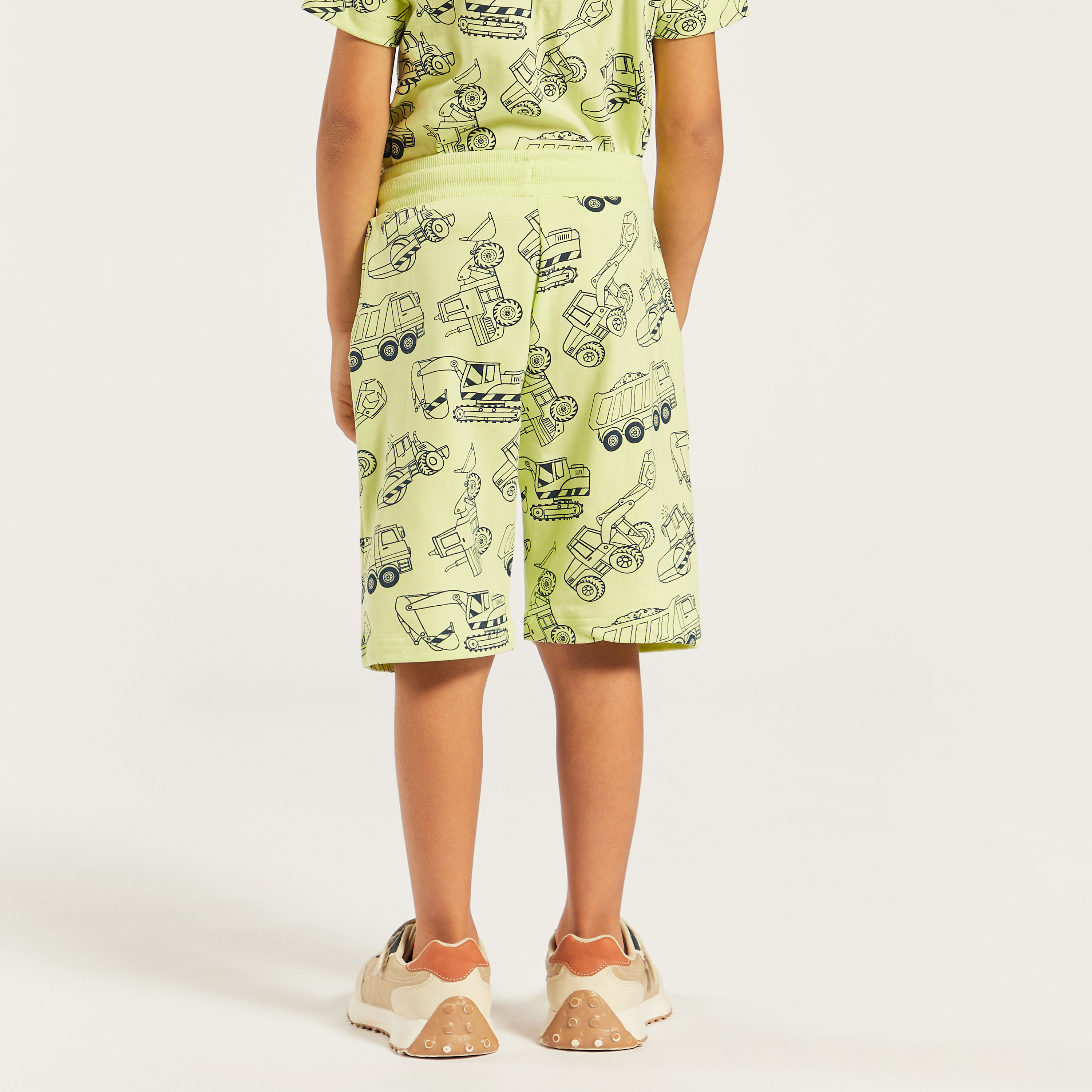 شورت برباط إغلاق وطبعات مركبات من جونيورز-baby-boys-clothing-bottoms-shorts-image-4