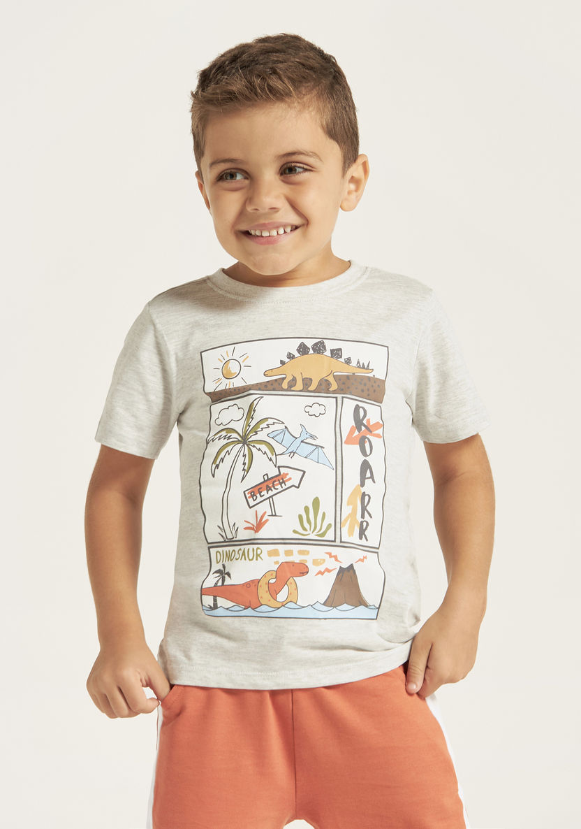 Juniors 3-Piece T-shirts and Shorts Set-Clothes Sets-image-6