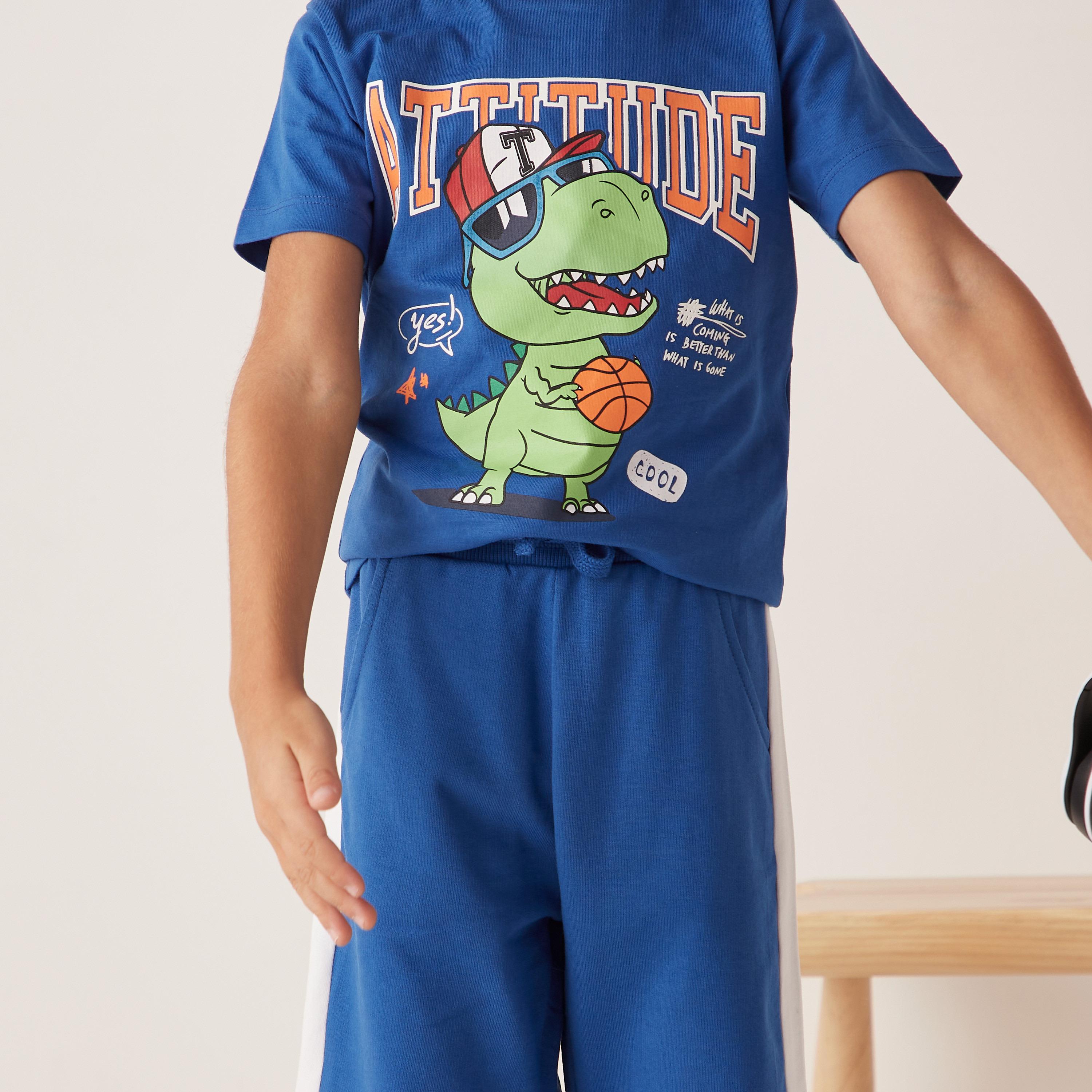 Juniors 3-Piece Printed T-shirt and Shorts Set-boys-clothing-setsandcoords-image-4