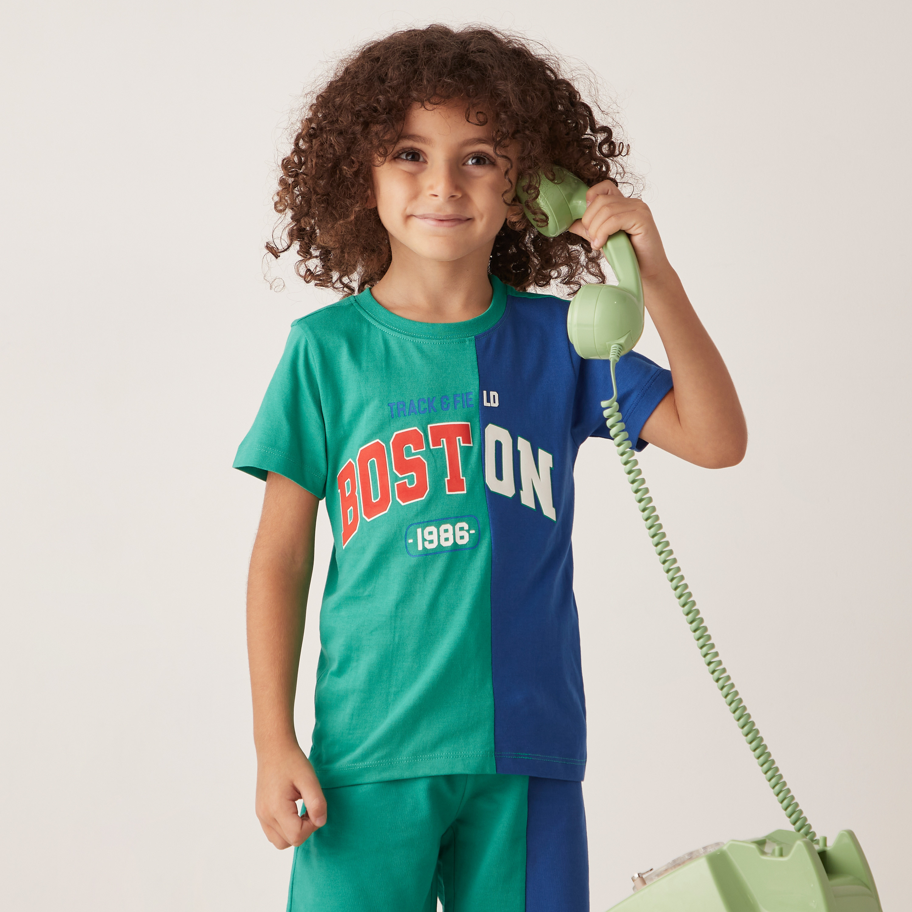 Juniors 3-Piece Cut and Sew T-shirt and Shorts Set-boys-clothing-setsandcoords-image-2