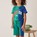 Juniors 3-Piece Cut and Sew T-shirt and Shorts Set-Clothes Sets-thumbnail-3
