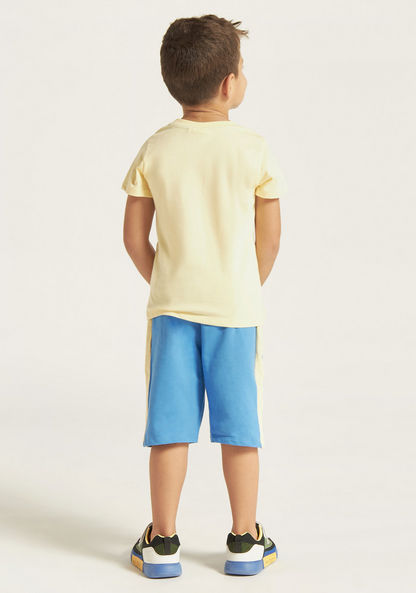 Juniors 3-Piece T-shirts and Shorts Set-Clothes Sets-image-5