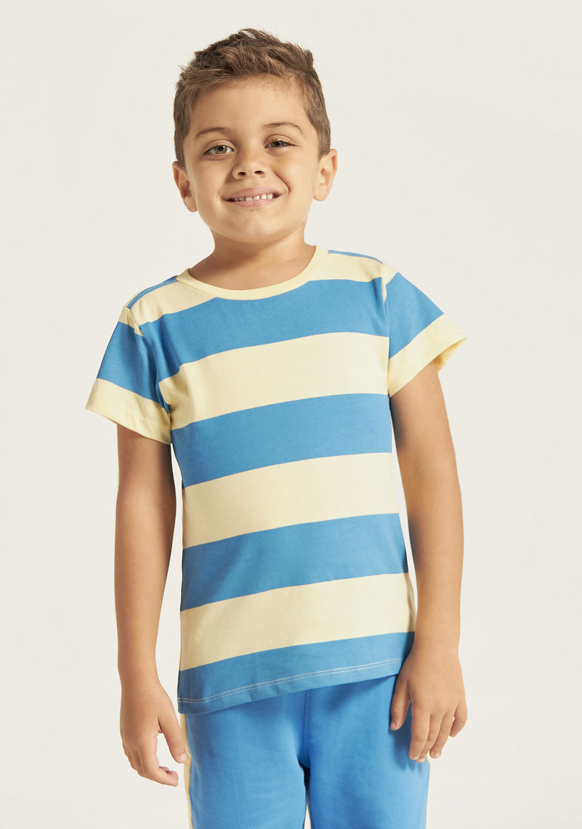 Juniors 3-Piece T-shirts and Shorts Set-Clothes Sets-image-6