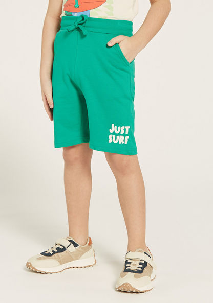 Juniors 3-Piece T-shirts and Shorts Set-Clothes Sets-image-3