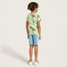Juniors 3-Piece Dinosaur Print T-shirt and Shorts Set-Clothes Sets-thumbnail-5