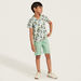 Juniors All-Over Tropical Print Shirt and Shorts Set-Clothes Sets-thumbnail-0