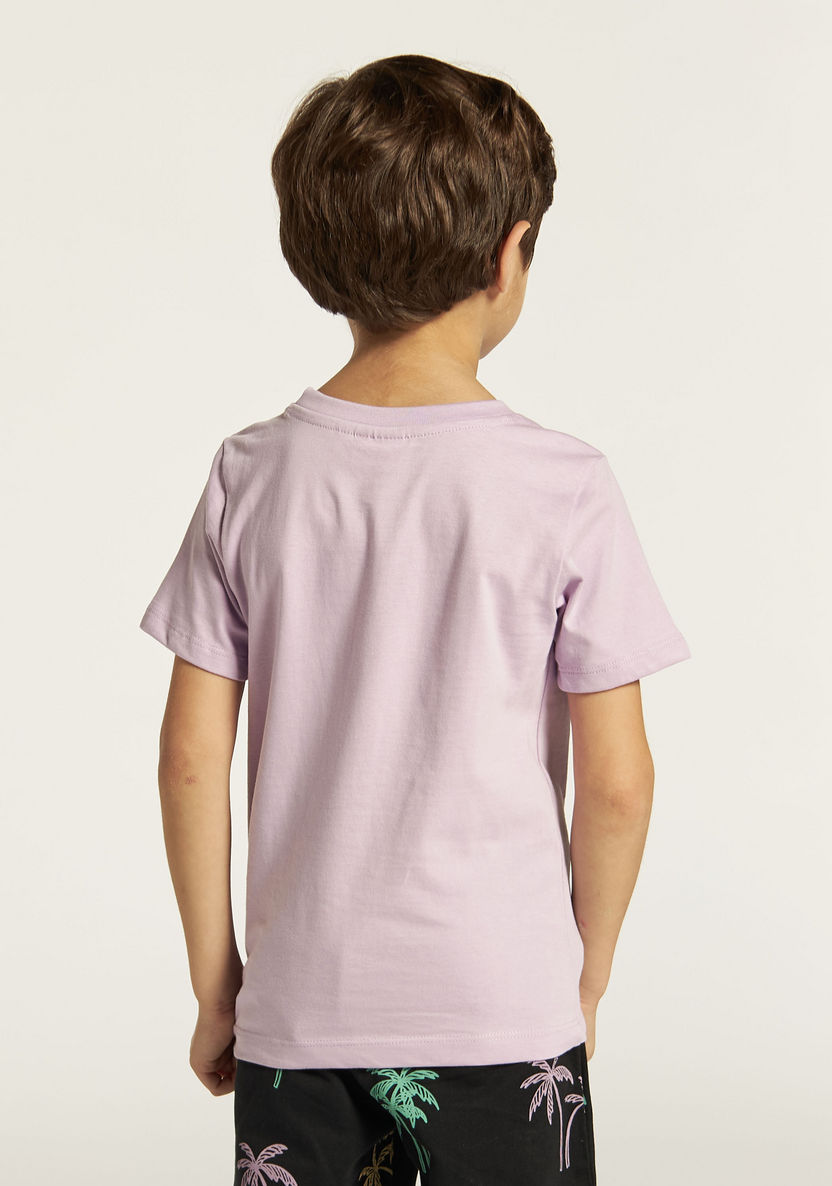 Juniors 3-Piece Printed T-shirts and Shorts Set-Clothes Sets-image-7