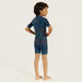 Juniors All-Over Print Swimsuit with Raglan Sleeves-Swimwear-thumbnailMobile-3