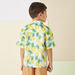 Juniors All-Over Tropical Print Shirt with Short Sleeves-Shirts-thumbnail-3