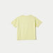 XYZ Printed Crew Neck T-shirt with Short Sleeves-T Shirts-thumbnail-3
