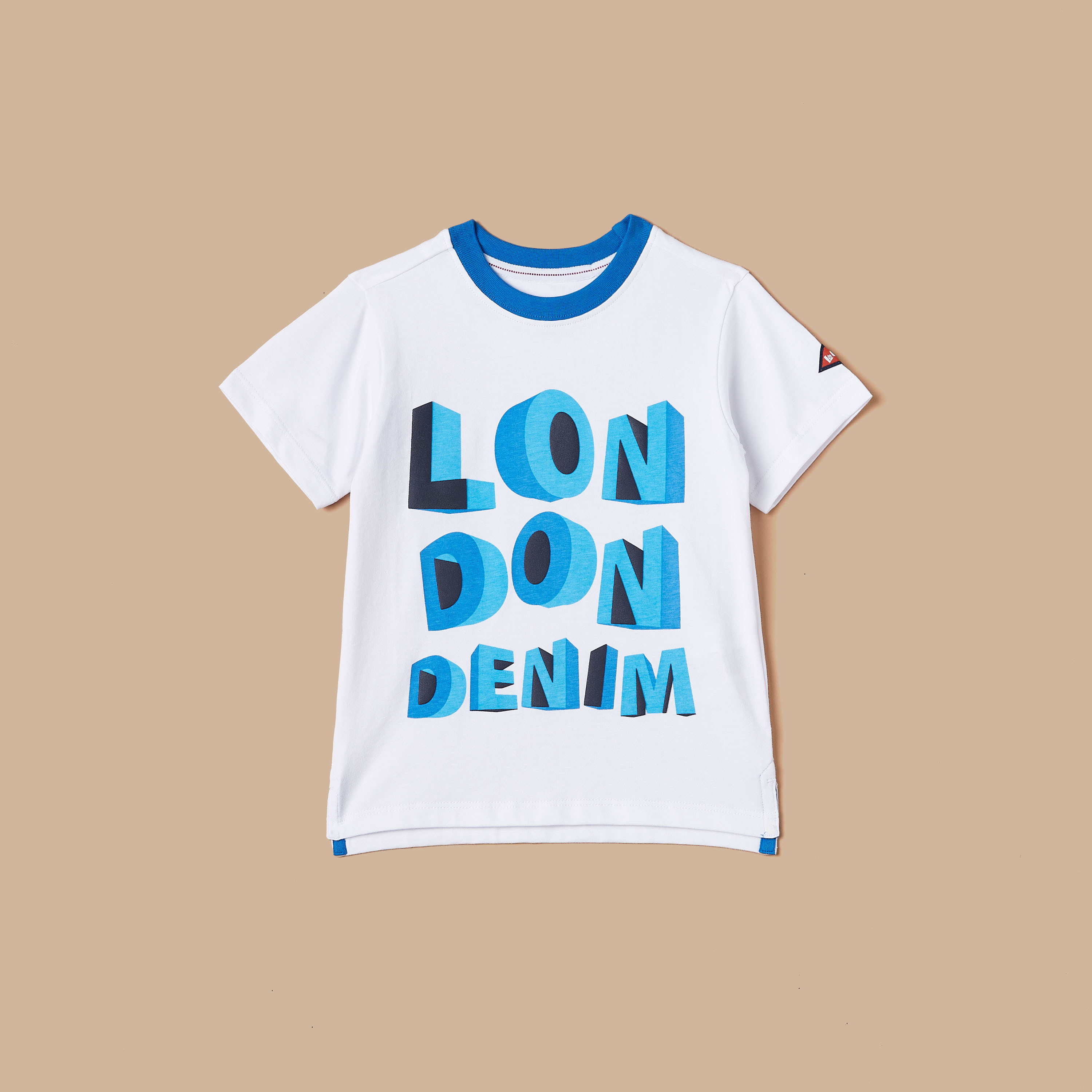 Lee Cooper Printed T-shirt with Crew Neck and Short Sleeves-boys-clothing-tshirtsandpolos-image-1