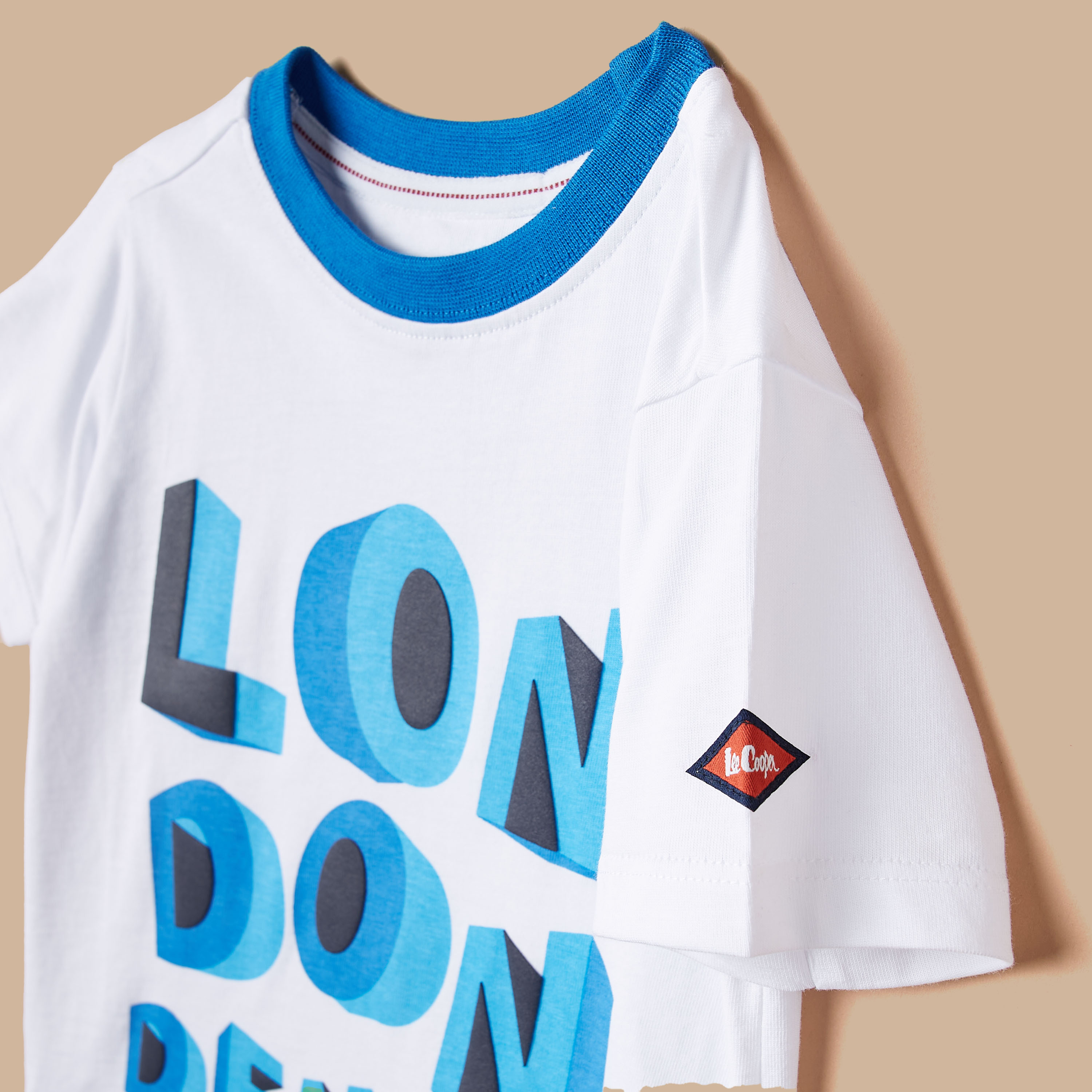 Lee Cooper Printed T-shirt with Crew Neck and Short Sleeves-boys-clothing-tshirtsandpolos-image-4