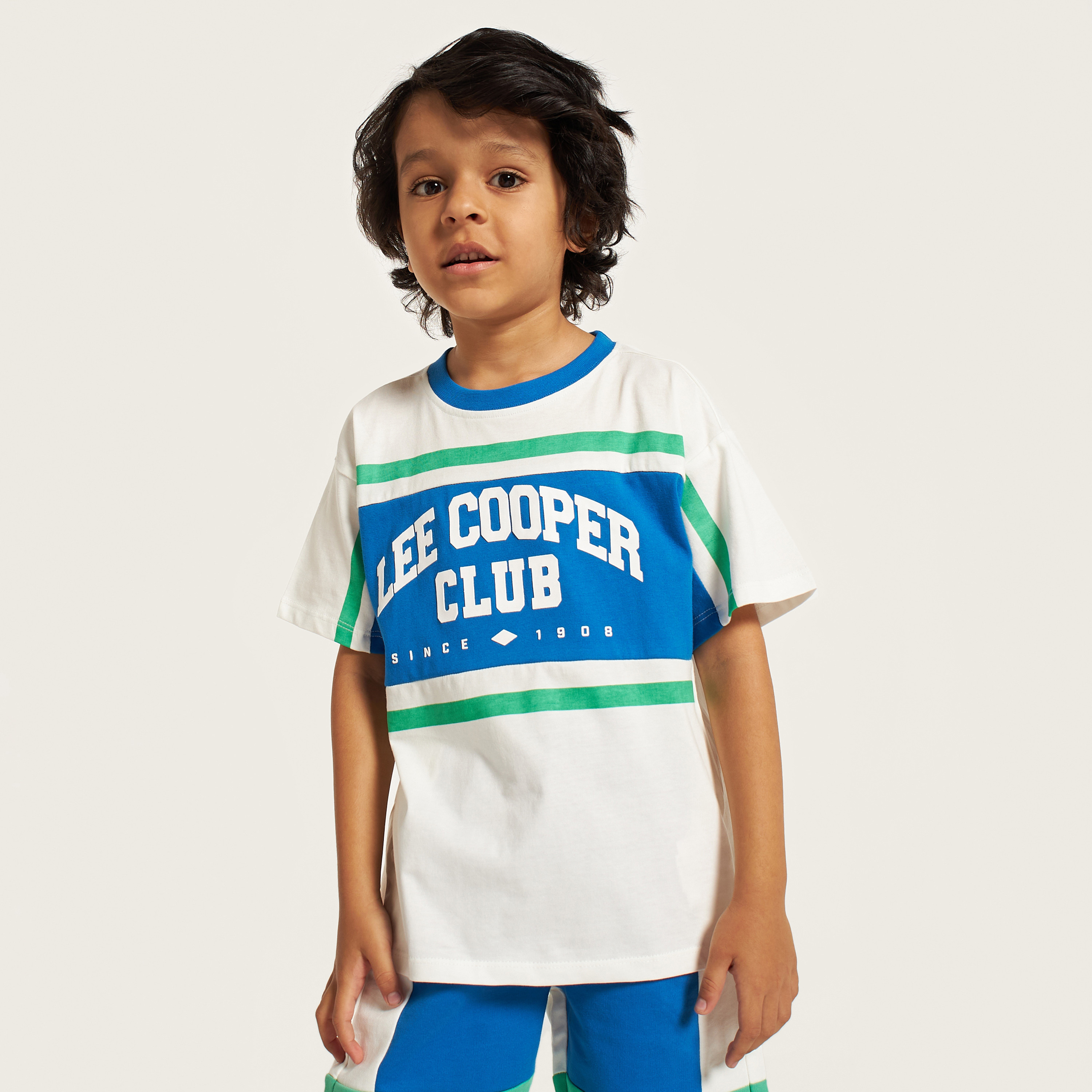 Lee Cooper Logo Detail Sweatshirt and Joggers Set | Lazada