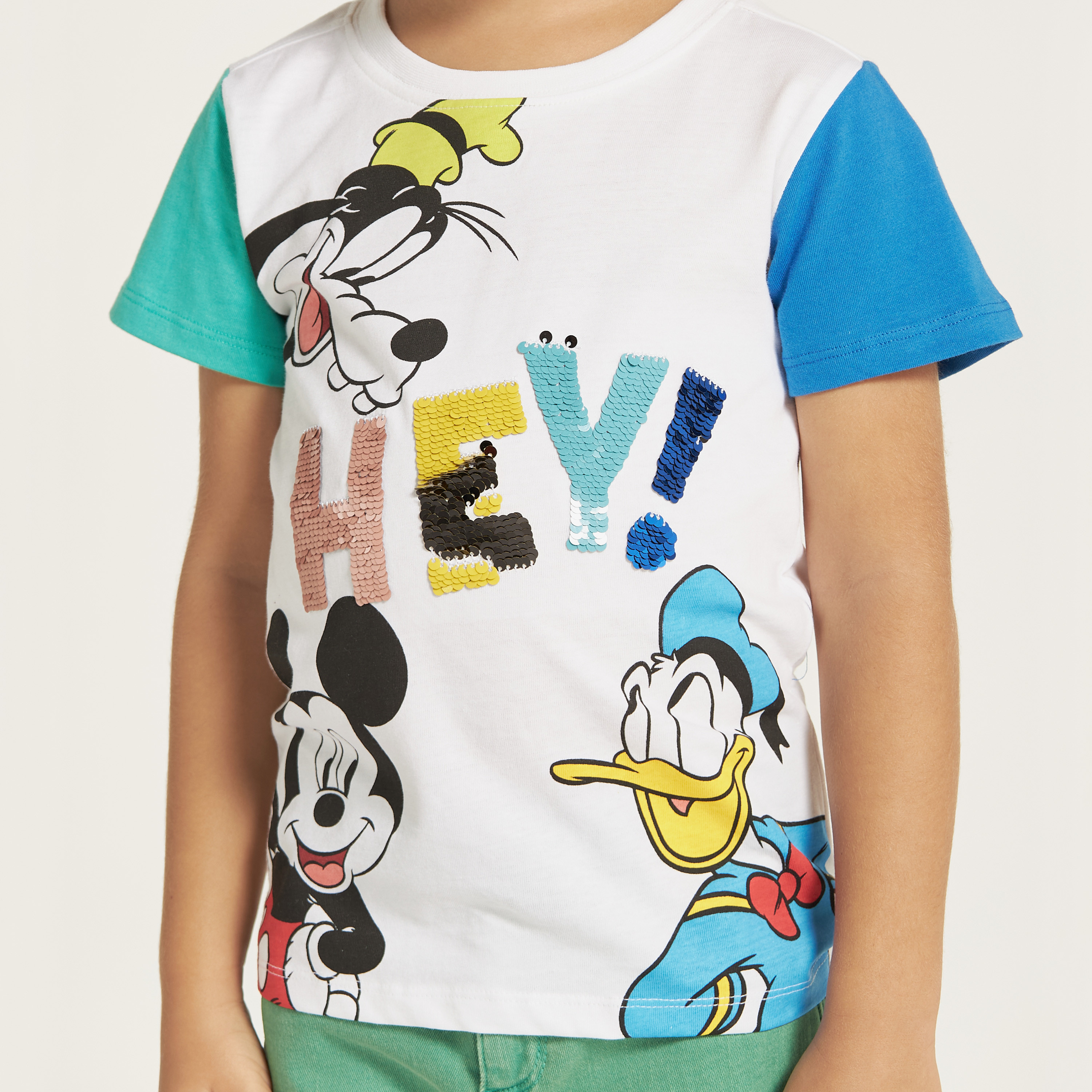 Sequin mickey clearance mouse t shirt