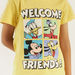 Disney Mickey Mouse and Friends Print Crew Neck T-shirt-T Shirts-thumbnailMobile-2