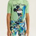 Disney Mickey Mouse Print T-shirt and Swim Shorts Set-Swimwear-thumbnail-3
