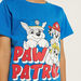 PAW Patrol Print Crew Neck T-shirt with Short Sleeves-T Shirts-thumbnailMobile-2