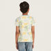 All-Over Looney Tunes Print T-shirt with Short Sleeves and Crew Neck-T Shirts-thumbnailMobile-3