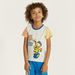 Garfield Print T-shirt with Crew Neck and Short Sleeves-T Shirts-thumbnailMobile-0