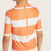 Garfield Print Swimsuit with Short Sleeves-Swimwear-thumbnailMobile-2