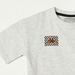Kappa Logo Print T-shirt with Crew Neck and Short Sleeves-T Shirts-thumbnail-1