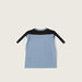 Kappa Logo Print Cut and Sew T-shirt with Short Sleeves-Tops-thumbnailMobile-3