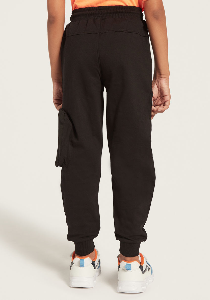 Kappa Jog Pants with Pockets and Elasticated Drawstring-Joggers-image-3