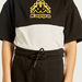 Kappa Logo Print Colourblock Round Neck T-shirt and Shorts Set-Clothes Sets-thumbnail-3