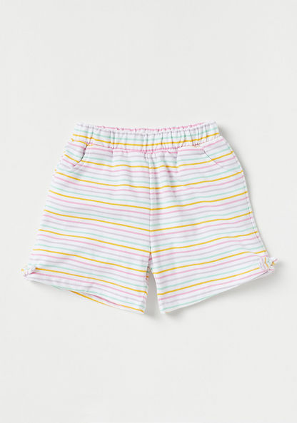 Juniors Assorted Shorts with Elasticated Waistband - Set of 2-Shorts-image-1